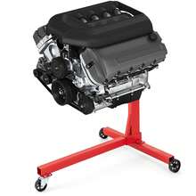 750lbs 340kg Capacity Engine Stand Heavy Duty Engine Motor Stand - Red - View 2