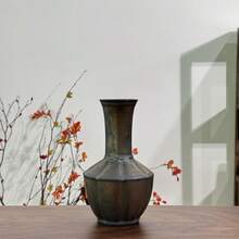 Ceramic Vase Tabletop Decor For Dried Flowers, Water Plants, Zen Style Small Vase, Home And Office Decoration - Multicolor - View 8