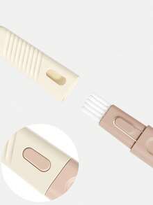 Multifunctional Straight Handle Bottle Brush Portable Detachable Cup Mouth Brush Baby Bottle Water Cup Straw Brush Container Cleaning