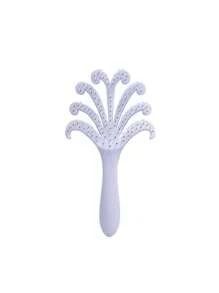 1pc Octopus Shaped Hair Brush, Fluffy Non-Damaging Massage Comb For Wet Or Dry Hair, Portable Home Use, Macaron Colors For Women