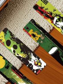 SCXXBSW 30pcs Punk Rock Album Bookmark Creative Graffiti Bookmark Decoration Book Desktop Exquisite Souvenir