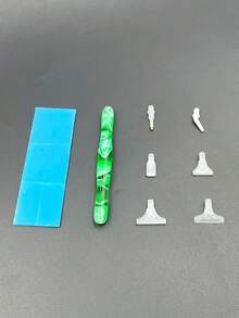 13件套钻石画工具套装，包含可替换钻石画笔、6支钻石画笔、2*4厘米钻石画泥、钻石画工艺配件套装 - 彩色 - 查看 8