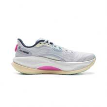 LI-NING YUEYING 4 PRO Women Running Shoes Professional Sports ARHU006 Legit Official Store - 灰藍色/標準白/粉紅色 - 查看 2