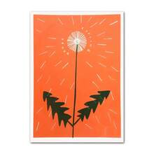 1 件/3 件墙面艺术海报可选框架复古植物动物搭配蒲公英鳄鱼柠檬复古抽象壁画艺术绘画海报和印刷品客厅装饰壁画，无框