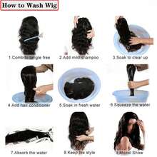 24 Inches Blonde Lace Front Bob Wig Synthetic Hair Lace Front Replacement Wigs For Women