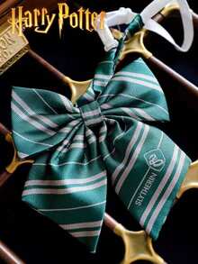 Harry Potter 1/4PC  Bow Tie, , , , , , Hand-Tied Badges, Striped Knitted Fashion, Bow Tie, Movie Merchandise, British College Style, Party Outfit Props, Shirt Accessories, Creative Room Desktop Decorations, Birthday Surprises, Christmas And Halloween Gifts For Family And Friends, Harry Lovell - 彩色 - 查看 3