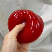 Nuevos juguetes antiestrés Squish de manzana roja brillante y manzana verde, juguetes de presión con rebote lento, decoración del hogar