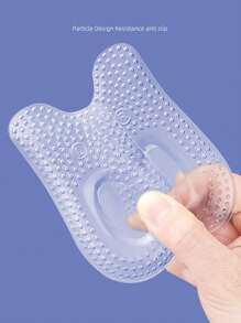 1 paio di cuscinetti per tacco con grana concava, inserti antiscivolo per scarpe da donna e uomo con tacco basso/alto, massaggio e assorbimento degli urti, adatti a diversi tipi di scarpe