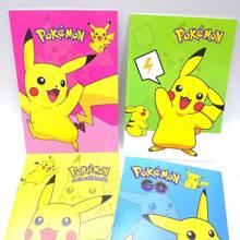 pokemon 2pcsPokemon Pikachu Pet Multifunctional Small Book Notebook Diary Student Creative Stationery Surprise Small Gift Random Style