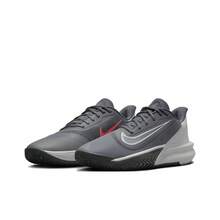 Nike Zapatillas de baloncesto Precision 7 de caña baja, ligeras y cómodas, unisex, gris - Gris - Ver 3