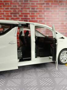 ESCBBXX Un modelo de coche de aleación simulado de un sedán de negocios, con carrocería de aleación de zinc y puertas que se pueden abrir. Es un coche de juguete para niños con funciones de sonido y iluminación simuladas, con detalles ricos, mano de obra fina, buena calidad y estilo cool. Es adecuado para coleccionismo y se puede dar como regalo de cumpleaños a los niños