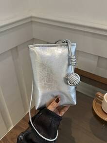 迷你新款时尚百搭水桶单肩包