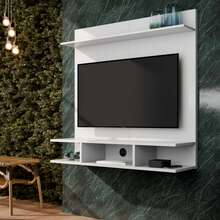 ONIX 32-Inch 90x90 TV Panel With Three Shelves - White - View 3