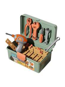 Creative DIY Assembly Toy Tool Set, Puzzle Simulation Disassembly Repair Tool Box Screws Toys For Children