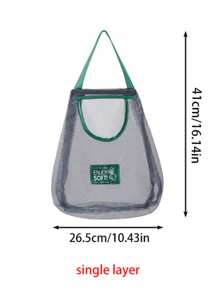 1/2 piezas Bolsa de malla de almacenamiento de cocina versátil - Organizador montado en la pared para frutas, verduras, jengibre y ajo, bolsa de gran capacidad, artículos de almacenamiento y organización de cocina, canastas de malla de cocina ahorradoras de espacio, accesorios de cocina (Revise cuidadosamente el tamaño antes de realizar el pedido)