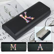 大號硬殼方形眼鏡盒 防護眼鏡收納架 經典設計 耐用眼鏡整理盒 旅行配件 男女通用 便攜眼鏡盒 輕巧緊湊攜帶盒 - 綠色 - 查看 3