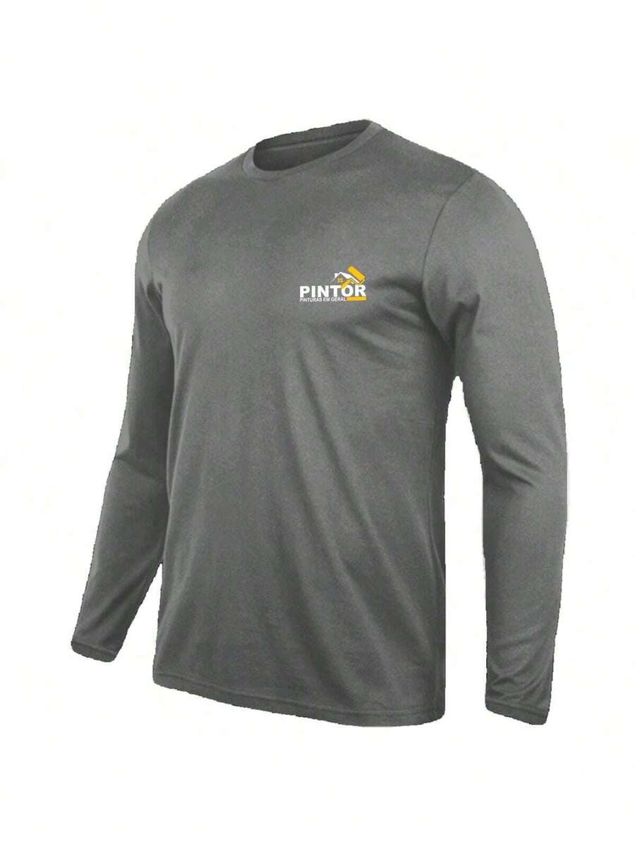 T-Shirt For Painter T-Shirt For Work T-Shirt For Self-Employed Professional Uniform - 灰色 - 查看 1