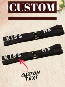 1- Cặp đai chân phong cách Punk, dây đai garter có thể điều chỉnh, đai chân gợi cảm, đai đùi, chữ cái tùy chỉnh, hình ảnh người phụ nữ phong cách Punk. Đai chân có thể tùy chỉnh bằng chữ. Mùa hè, tụ tập bạn bè, sinh nhật, kỷ niệm, phòng khách, phòng ngủ. Tùy chỉnh phong phú và đa dạng, cá nhân hóa, độc đáo, săn tìm kho báu tùy chỉnh và quà tặng cá nhân hóa. - màu đen - Xem 3