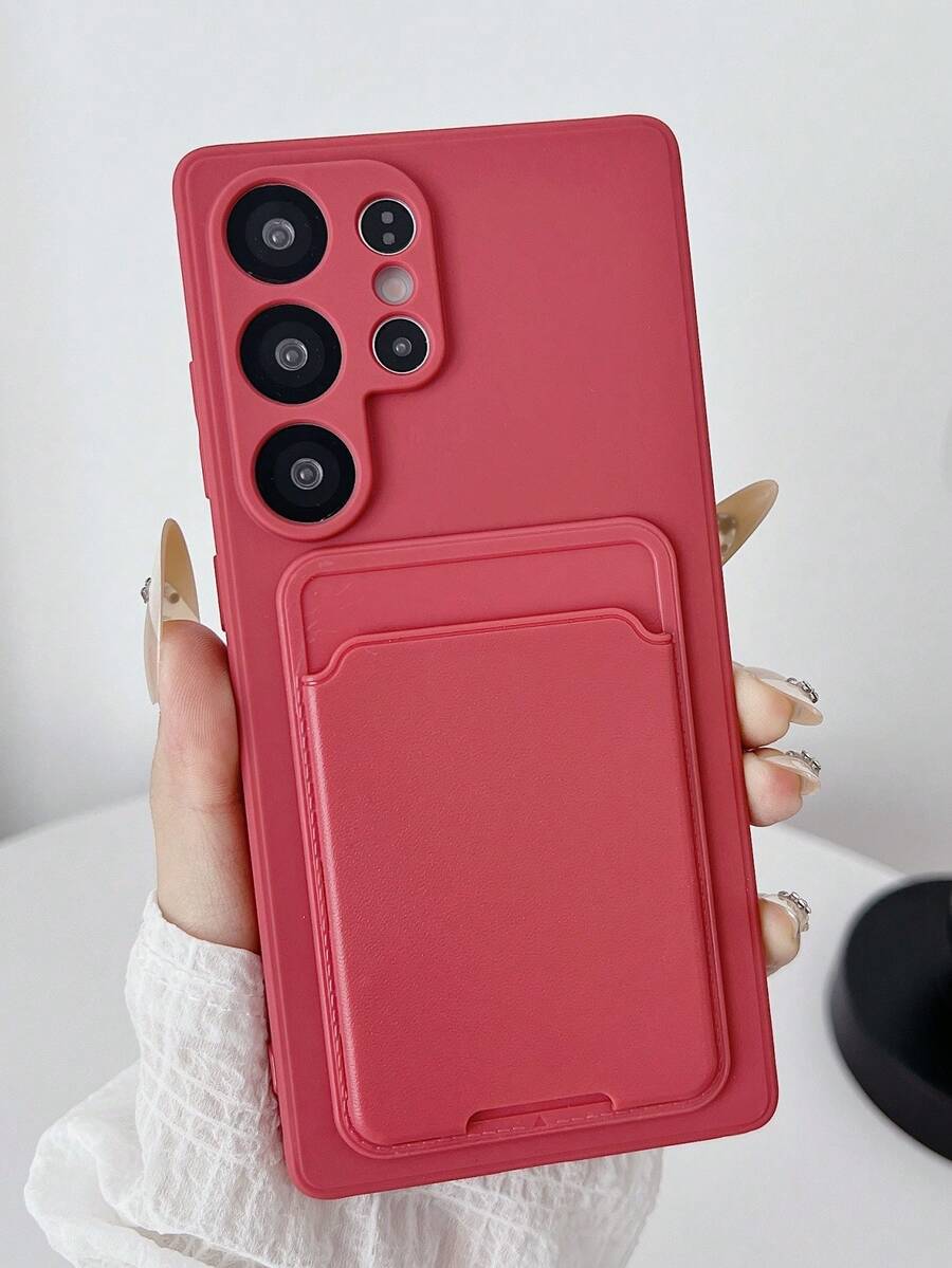 Ốp điện thoại kiêm đựng thẻ mới, kiểu dáng thời thượng, tương thích với Galaxy S25, S24, S24 Plus/S24+, S24 Ultra, S24 FE, S20, S21, S22, S23; Ốp lưng mềm bảo vệ toàn diện, tích hợp ngăn đựng thẻ, tương thích với Apple 11/11 Pro/11 Pro Max, 12/12 Pro/12 Pro Max, 13/13 Pro/13 Pro Max, 14/14 Pro/14 Pro Max, 15/15 Pro/15 Pro Max