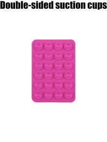 4/3 Pcs Silicone Phone Sticky Grip,Phone Suction Grip,Sticky Phone Grip, New Silicone Suction Cup Holder, Upgrade Suction Cup Card Package, Fashionable Items