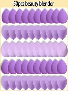 Bộ 50 miếng mút trang điểm, mút trang điểm nhiều màu, mút tán kem nền, mút tán kem nền, mút trang điểm ướt và khô, kem và phấn cho lớp nền hoàn hảo, không chứa latex, kem nền cho lớp nền hoàn hảo, kem nền dạng lỏng, kem và phấn, bông trang điểm hai công dụng không chứa latex cho mọi loại da, trang điểm, giá rẻ, trang trí phòng, bàn trang điểm, du lịch, phòng ngủ, phụ kiện trang điểm, bông phấn, bông tán kem nền, bông phấn trang điểm - Nhiều màu - Xem 1