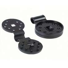 10/30/50/100 件重型黑色塑料夹 - 用于温室和遮阳篷的防风紧固件，耐用花园夹，用于户外垂直固定，很棒的园丁礼物