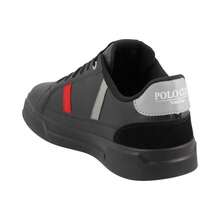 IMPULS Tenis Hombre Polo Club Deportivo Caballero    Casual    Cordón      Exterior - Negro - Ver 3