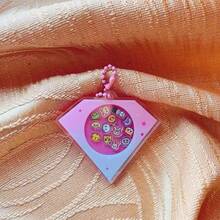 1pc Funny Korean PPULBATU Shake Shake Keychain, TWS Acrylic Keychain Bag Charm - Multicolor - View 11