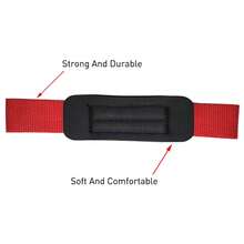 2PCS Gym Lifting Straps Barbell Deadlift Booster Belt Fitness Anti-Slip Hand Wraps Wrist Straps Fitness Training Auxiliary Belt Gym Accessories, Sport, Gym, Home Exercise, Sport Accessories, Gym Accessories, CrossFit Accessories - Multicolor - View 8
