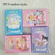 Sanrio 54pcs Sanrio Hello KT, Kuromi, Cinnamoroll, My Melody Playing Cards, Rich Patterns, Various Styles To Choose From, Sanrio Cards Are Fun And Easy Entertainment Cards, With Boxes, Perfect For Party Games, Attractive Sanrio Lovers Gifts