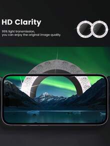 3-Pack Camera Lens Protector Compatible With IPhone 15/15 Plus, 9H Tempered Glass Camera Cover Screen Protector, HD Clear, Metal Independent Ring, Compatible With IPhone 15 Pro/15 Pro Max/16 Pro Max/16/16 Plus/16 Pro/14 Pro Max/14 Pro/14/14 Plus/13 Pro Max/13/13 Pro/11/12/17 - Pink - View 4