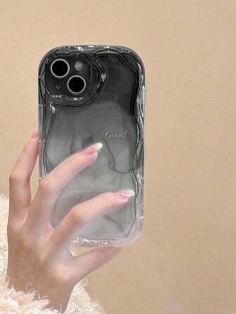New Protective Phone Case With Cartoon Printed Soft Edge Anti-Fall Design Compatible With Apple