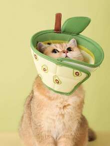 Collar de cono suave para gatos, Collares y conos de recuperación ajustables para gatos, Conos para gatos para evitar lamerse, Collar de recuperación para mascotas después de cirugías, Collar isabelino para gatos y perros pequeños - Verde - Ver 1