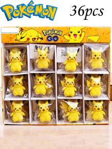 pokemon 36pcs Pokemon, Pikachu Eraser Ornaments Set, Birthday Gift Toys, Handmade Set, Is An Ideal Gift For Enjoyment, Parties And Collectors, Suitable For Birthday Party Decoration. Features: Can Be Used As An Ideal Gift Cartoon, A Must-Have In Summer, Suitable For Summer Parties, Birthday Parties, Christmas, Halloween, Thanksgiving Parties To Give Or Use