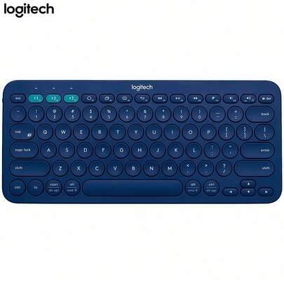 Logitech K380 Wireless Bluetooth Keyboard – Ultra-Slim & Quiet, Portable Design, Multi-Device Pairing, Works With IPad, Laptop, Phone & Tablet
