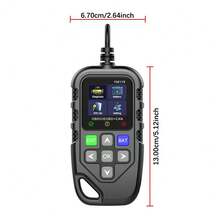 OBDII 扫描仪适用于所有汽车，多语言 OBD2 代码读取器，汽车自动诊断工具，清除/擦除代码/故障代码读取器扫描仪，可诊断扫描工具，适用于所有 OBD 协议汽车，自 1996 年以来