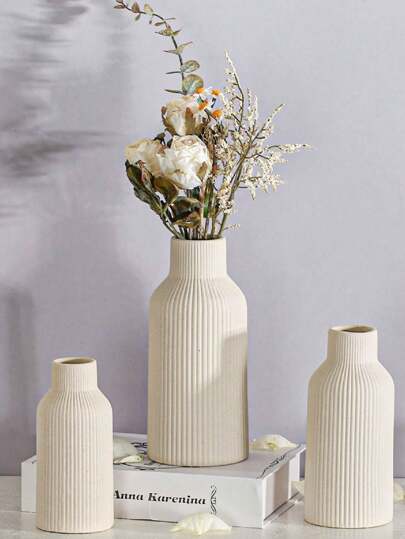 Wit Ceramic Vase, Warm Home ation, Small Pampas Grass Bedroom Office Students, Storage, Wedding Ho Jewelry Best Flower Vase Glass view 10