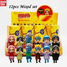 bandai 1pc/12pcs Bandai Ornament Blind Box, Series Blind Box Mysterious Gift Box Accessories, Cartoon Anime Character Toys, Cute Uzumaki Model Ornaments, Toy Gifts, Action Dolls, Hobby Statues, Party Gifts And Birthday Surprise Gifts, Ideal Christmas, Halloween, Thanksgiving And Mother's Day Gifts., School Supplies,Back To School