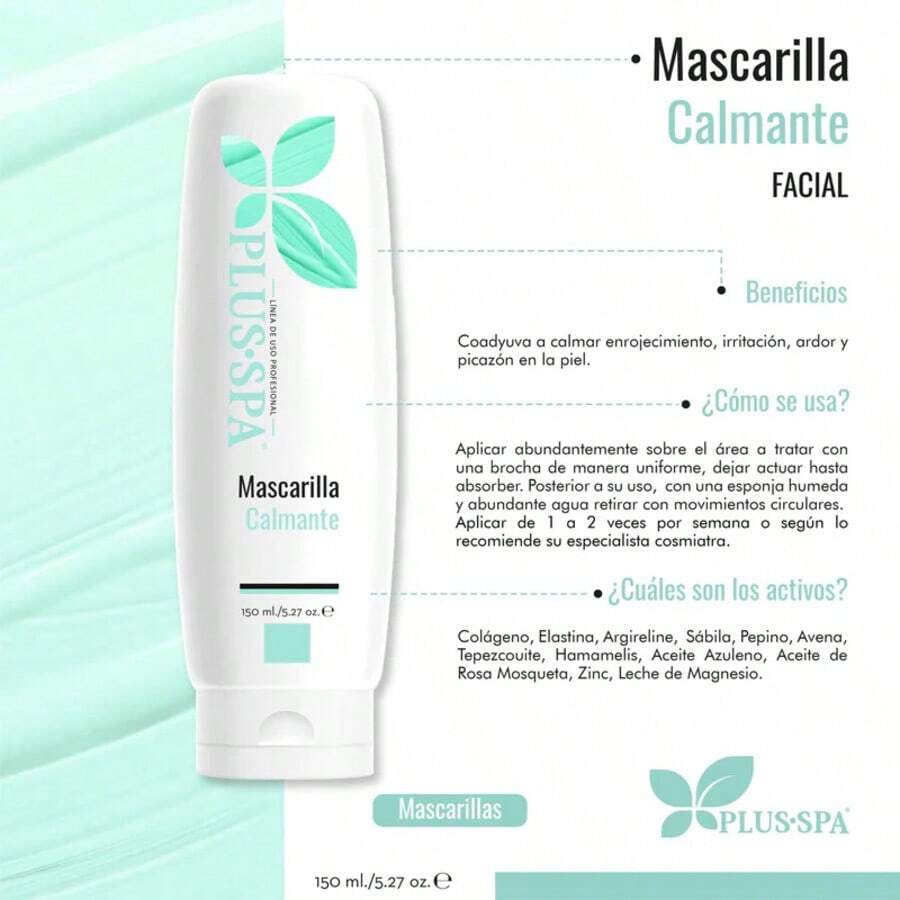 CLINICELL SPA PLUS•SPA | Mascarilla Calmante Facial - 150ml