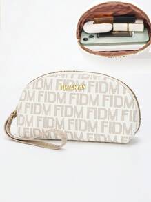 Bolsas de Moda Femininas - Tote Casual Versátil com Carteira, Couro Sintético, Fechamento com Zíper, Estampado, com Acabamento de Cordão - Para Mulheres - Adequado para Uso Diário, Compras, Encontros - Presente Perfeito para Ela