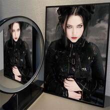 1pc Canvas Painting Evanescence Band Posters Art Coffee House Bar Room Wall Decor Optional Frame ,Wall Art With Frame - Multicolor - View 25