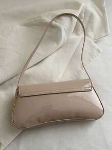 Bolso bandolera de PU con solapa, sencillo y casual. Adecuado para compras, monedero, estudiantes, mujeres jóvenes y mujeres de oficina. Perfecto para oficina, universidad, trabajo, negocios, transporte, actividades al aire libre, viajes y picnics.