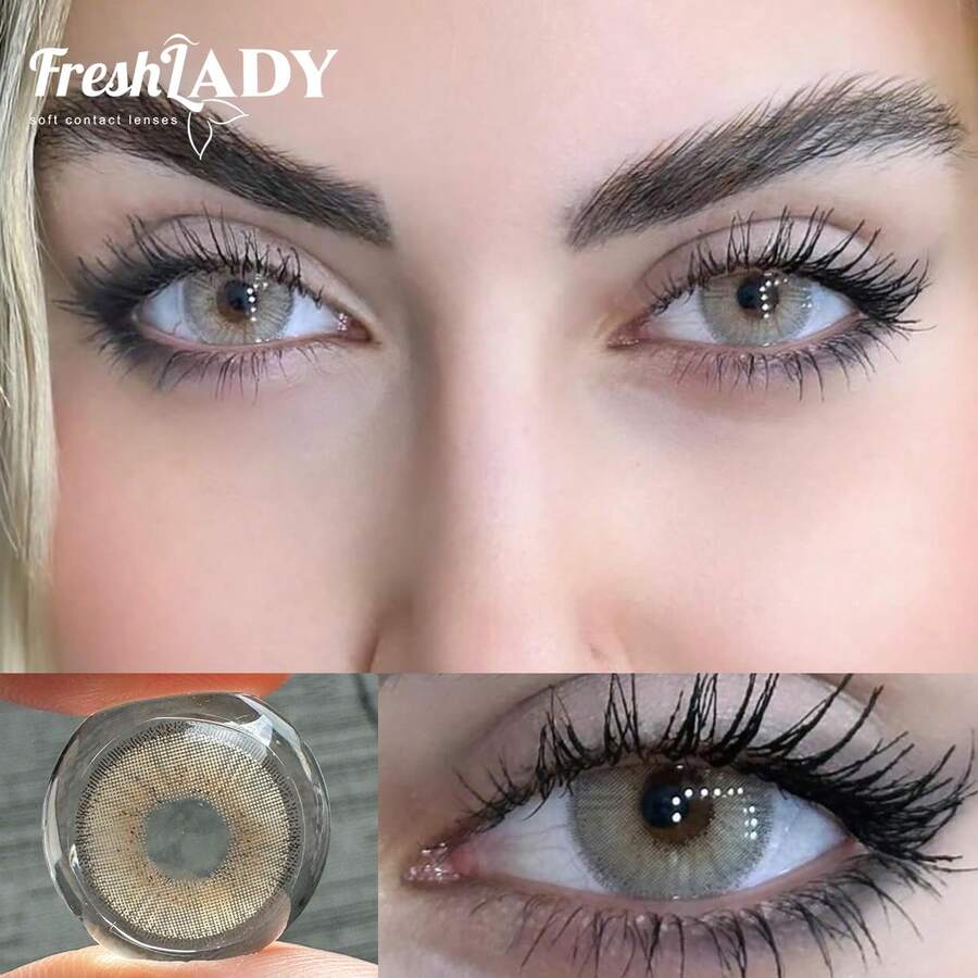 FRESH LADY Freshlady Polaris 彩色隐形眼镜 1 年一次性 万圣节角色扮演服装