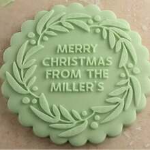 Customized Text Cake Decorations, DIY Cutting Molds, Frosting Cake Templates, Wedding Clay Fondant Embossing Tools, Name Cake Molds, Handmade Cookie Embossing Stamps - Black - View 59