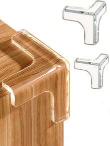 Silicone Corner Protector Baby Proofing,Table Corner Protectors For Baby,Strong Adhesive T Shaped Baby Head Protector Table Corner Protectors For Furniture - Multicolor - View 4