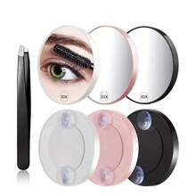 10/20/30X Magnifying Mirror For Easy Mounting, Magnified Makeup Mirror, Portable Small Magnifying Mirror - Use For Makeup, Blackhead/Blemish Removal, Magnifying Mirrors For Women Gift,Makeup,Cheap,Room Decor,Vanity,Travel,Bedroom,Makeup Accessories,Mirror,Vanity Mirror,Mini Mirror,Compact Mirror,Mirror Small,Hand Mirror - Multicolor - View 11
