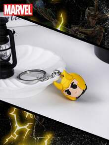 Marvel 1 件漫威官方授权洛基球钥匙扣钥匙圈创意可爱 PVC 钥匙扣超级英雄钥匙串背包挂饰钥匙包装饰小礼物 - MN-69152 - 查看 4