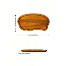 1 件超吸睛 Ins 风格旅行木质收纳托盘 | 化妆品和洗漱用品收纳盒 | 酒店桌面装饰 | 天然实木