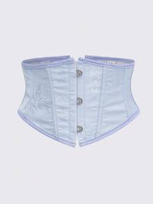 Women's Waist Trainer Corset Belt With Back Lace-Up, New Year Party, Valentine's Day, Holiday Tops, St. Patrick's Day Outfit, Halloween Costume - Multicolor - View 84