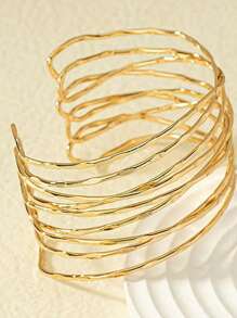 1 Set Stylish, Elegant Versatile Geometric Bracelet And Ring